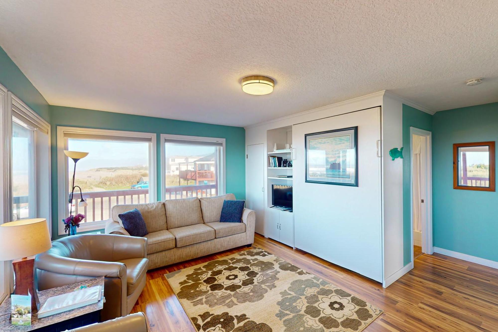 Getaway Oceanfront Lodging Rockaway Beach Bagian luar foto
