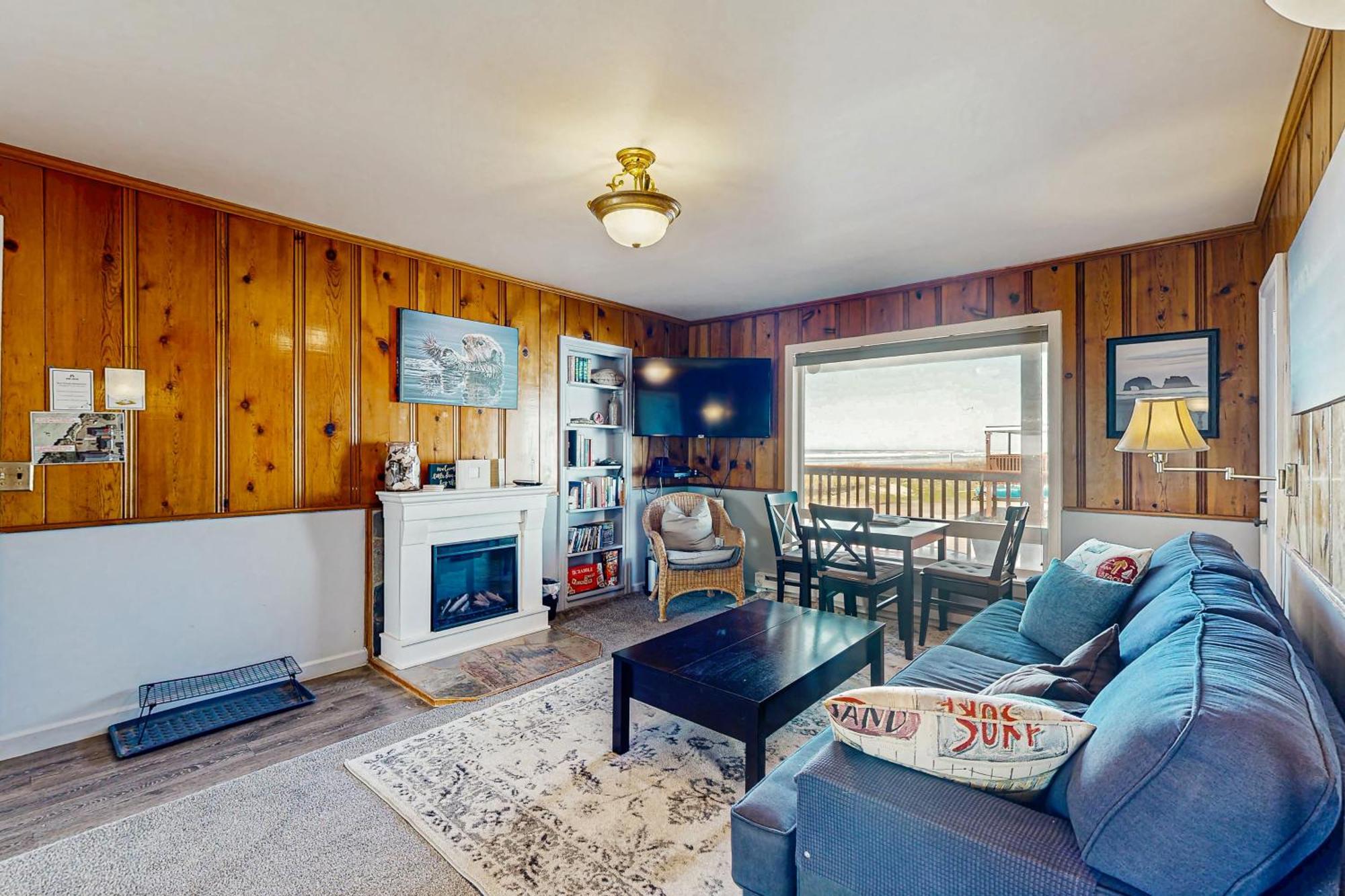 Getaway Oceanfront Lodging Rockaway Beach Ruang foto